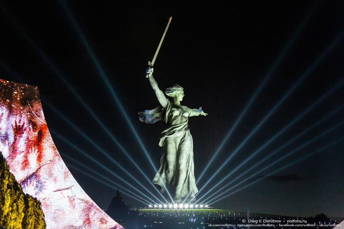 Концерт, посвященный 75-летию Победы на Мамаевом кургане фотография