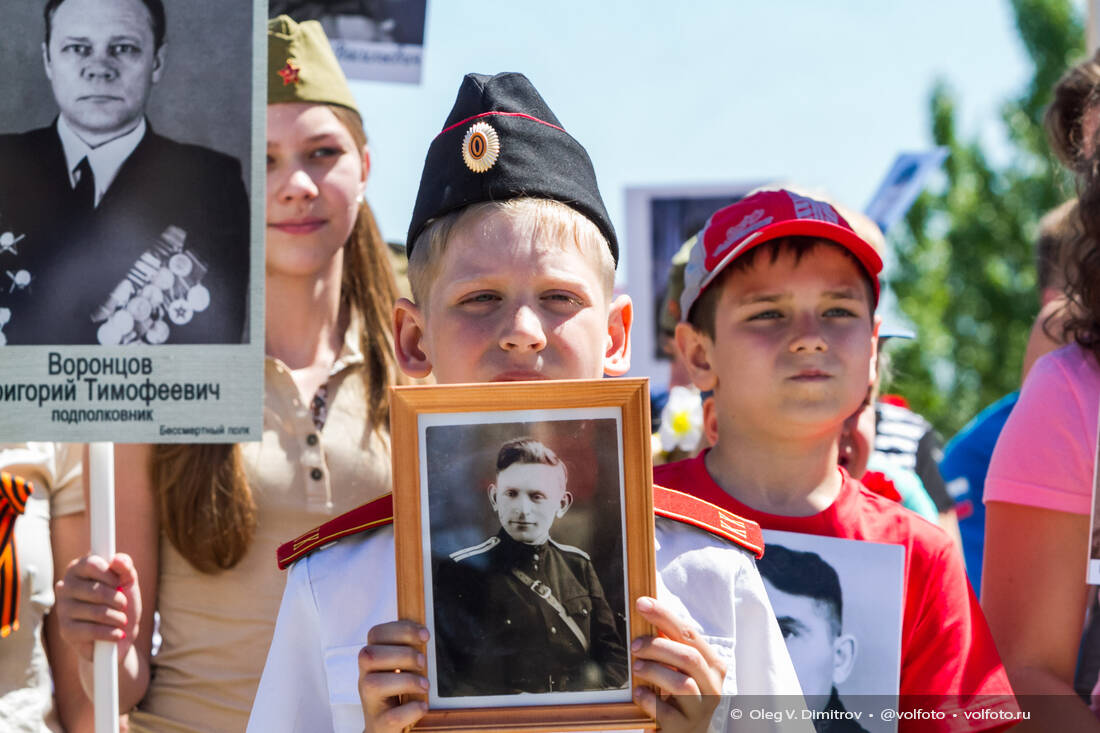 Портреты «Бессмертного полка» фотография
