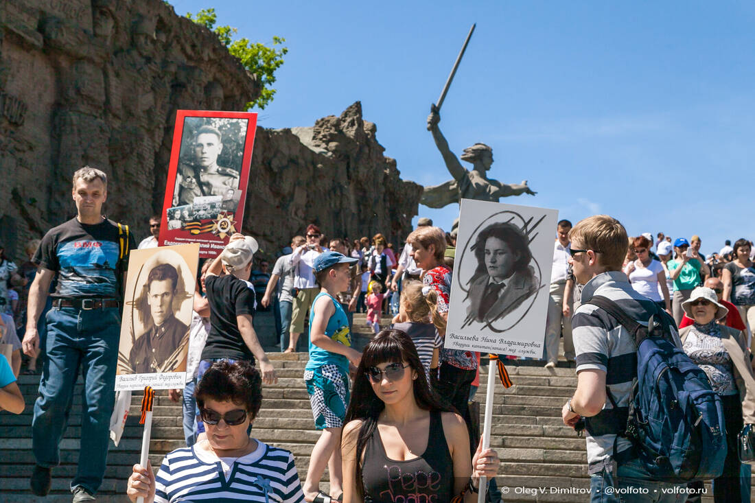 Портреты «Бессмертного полка» фотография