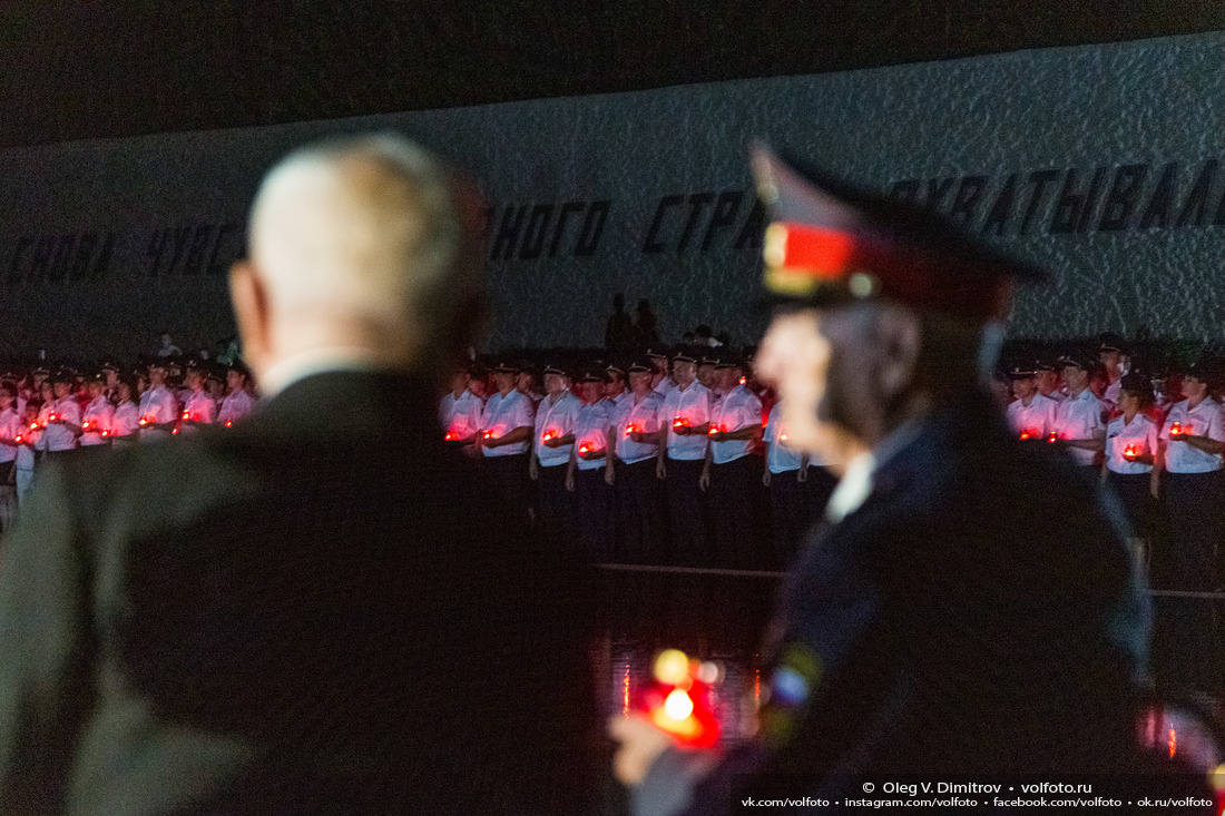 Площадь Героев во время проведения акции «Завтра была война» фотография
