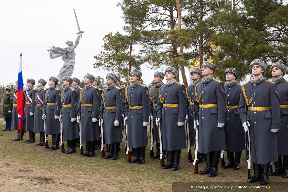 «Выстрел Памяти» на Мамаевом кургане фотография