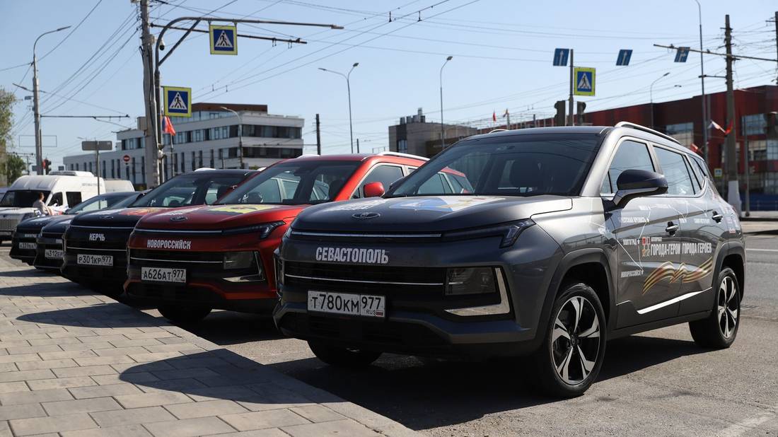 Автопробег «Города-герои — города героев» фотография