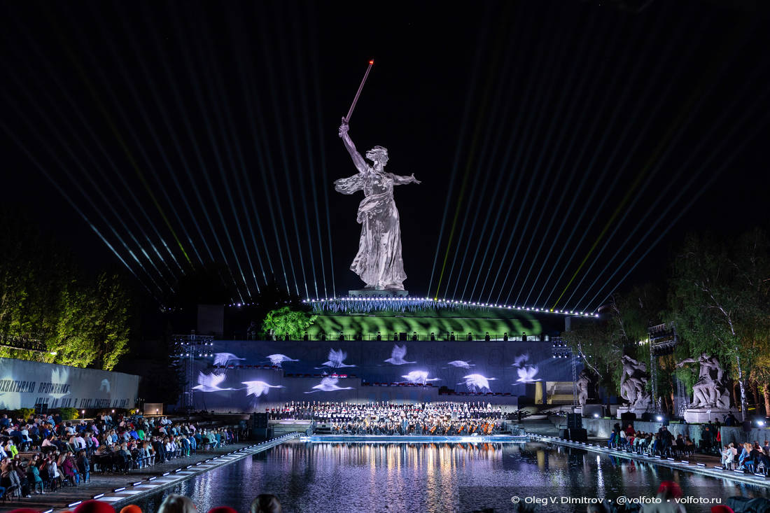 «Песни Победы» на Мамаевом кургане фотография