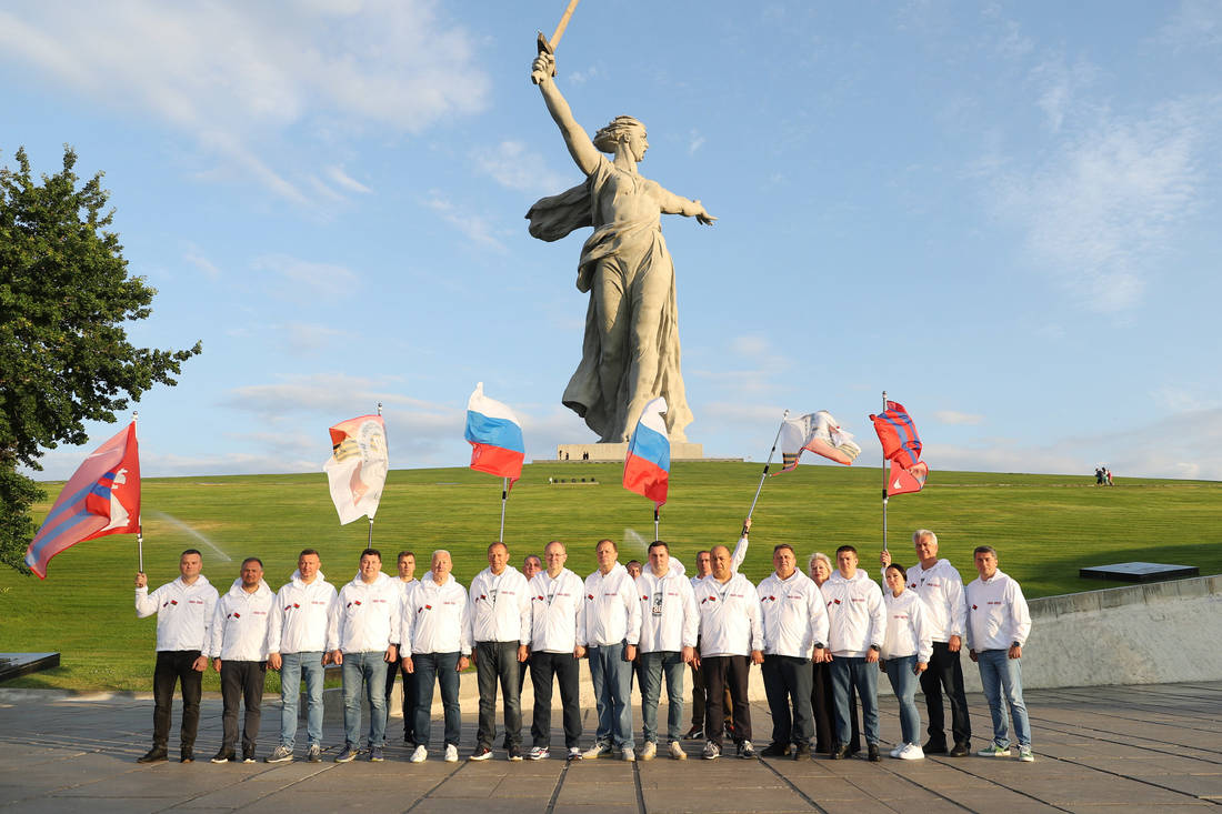 Старт патриотического автопробега «Дорогами Победы» фотография