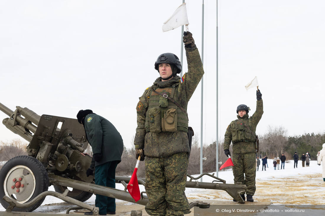 «Выстрел Памяти» на Мамаевом кургане фотография