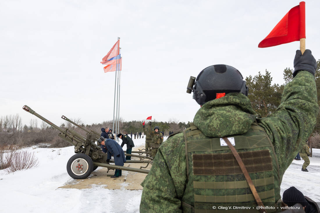 «Выстрел Памяти» на Мамаевом кургане фотография
