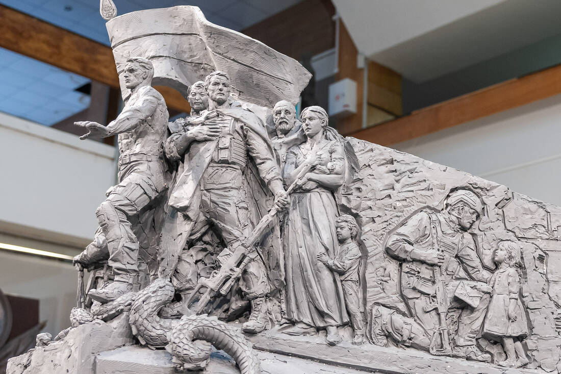 Проект памятника героям СВО фотография