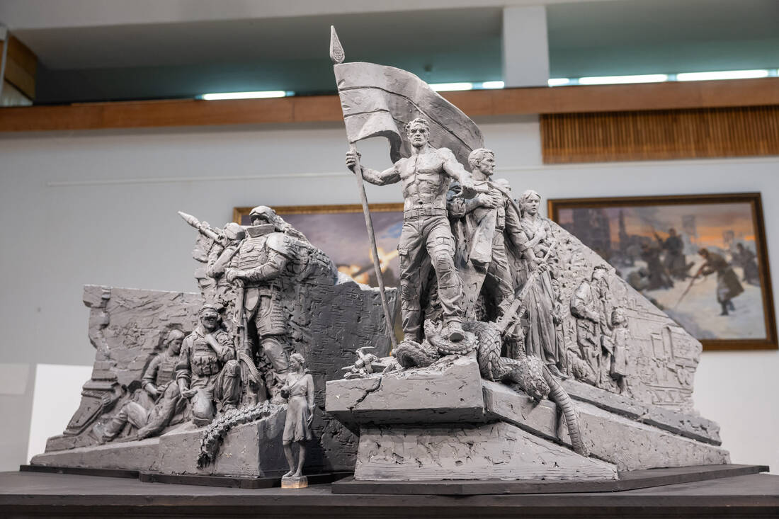 Проект памятника героям СВО фотография