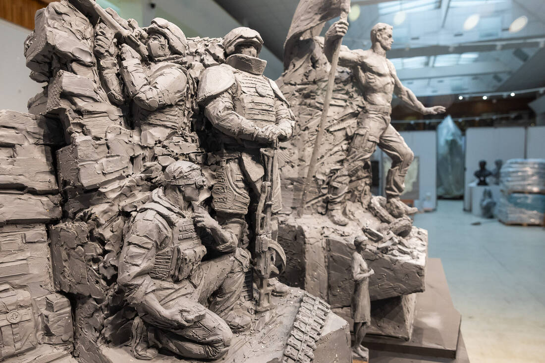 Проект памятника героям СВО фотография