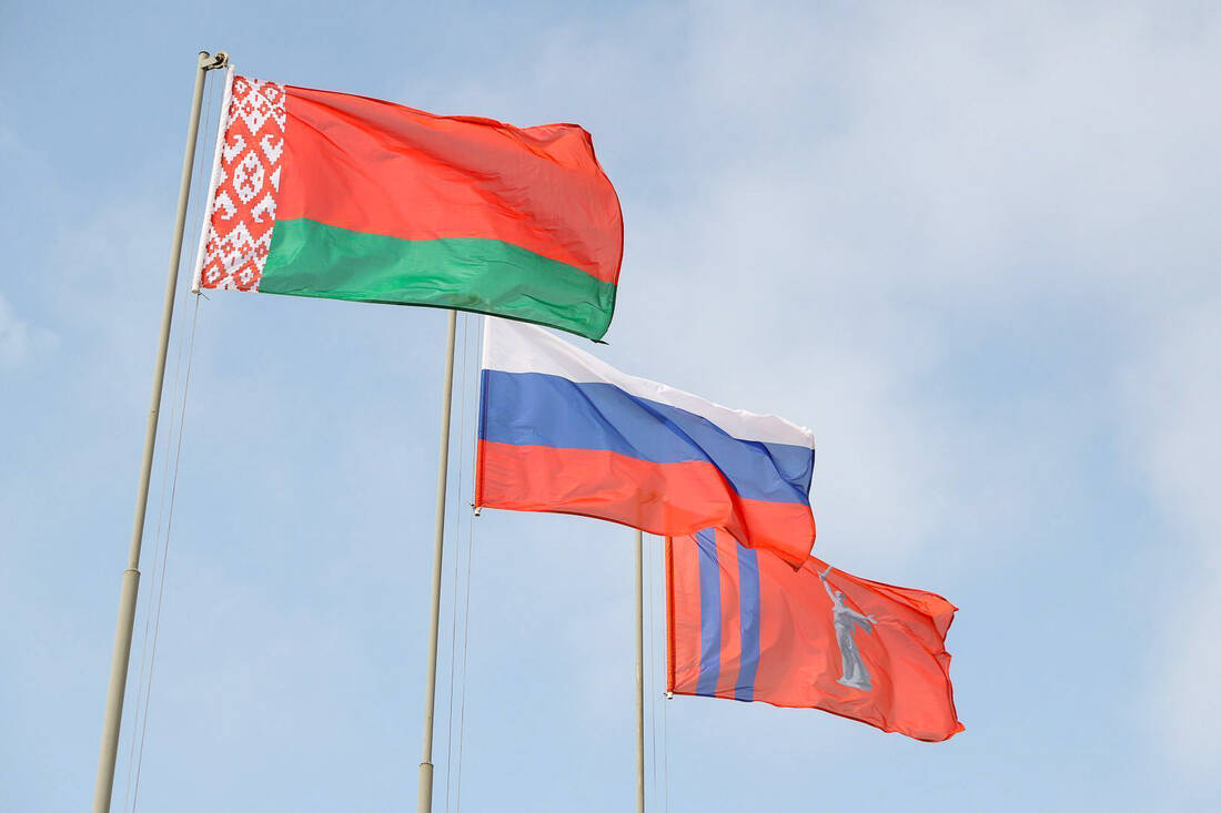 «Выстрел Памяти» в день единения народов России и Беларуси на Мамаевом кургане фотография