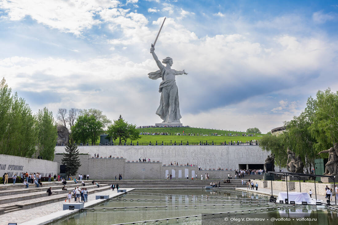 День Победы на Мамаевом кургане фотография