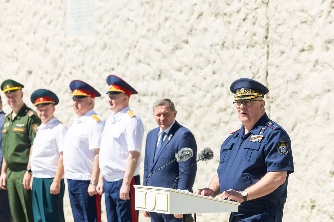 VII ежегодный слёт кадет СК РФ на Мамаевом кургане фотография