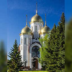 Строительство храма Всех Святых на Мамаевом Кургане практически завершено