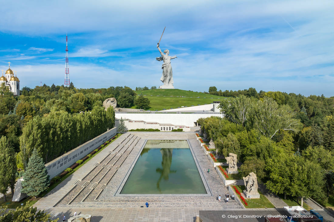 Площадь Героев с высоты птичьего полета фотография